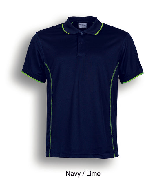 CP0910 Stitch Feature Essentials-Men's Short Sleeve Polo