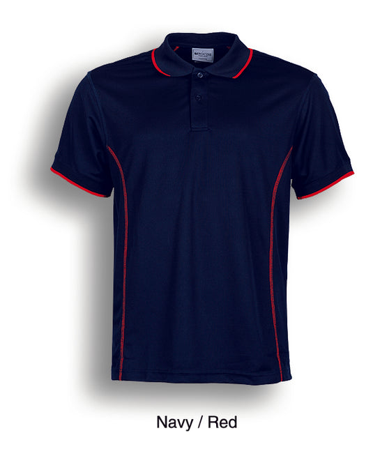 CP0910 Stitch Feature Essentials-Men's Short Sleeve Polo