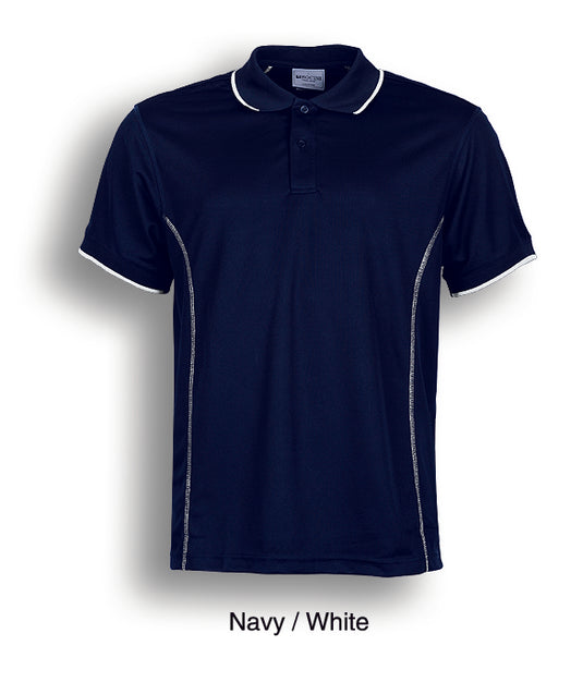 CP0910 Stitch Feature Essentials-Men's Short Sleeve Polo