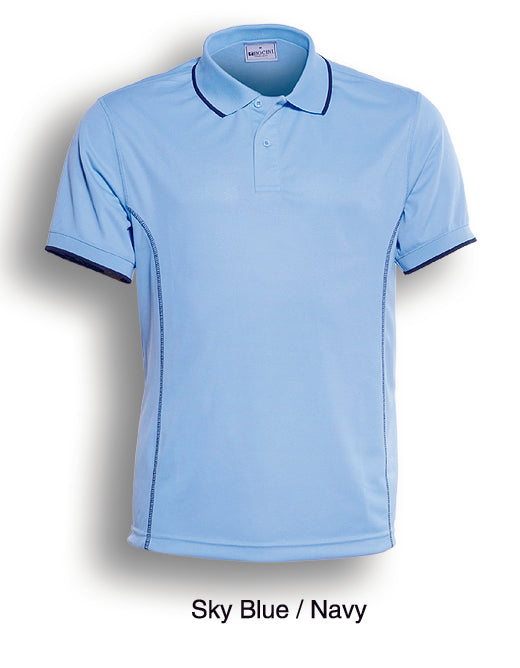 CP0910 Stitch Feature Essentials-Men's Short Sleeve Polo