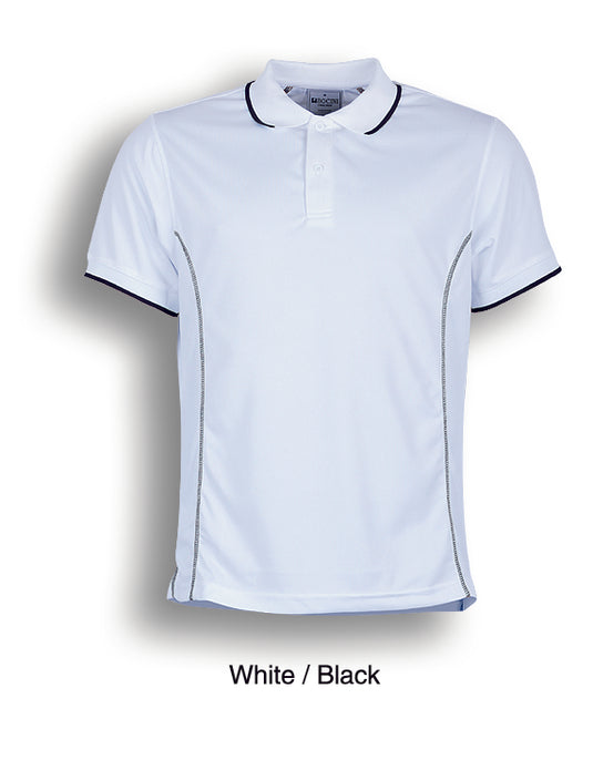 CP0910 Stitch Feature Essentials-Men's Short Sleeve Polo