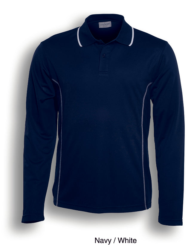 Load image into Gallery viewer, CP0912 Stitch Feature Essentials-Unisex Adults L/S Polo
