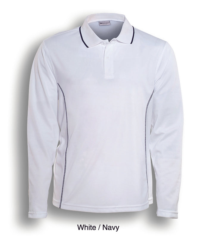 Load image into Gallery viewer, CP0912 Stitch Feature Essentials-Unisex Adults L/S Polo
