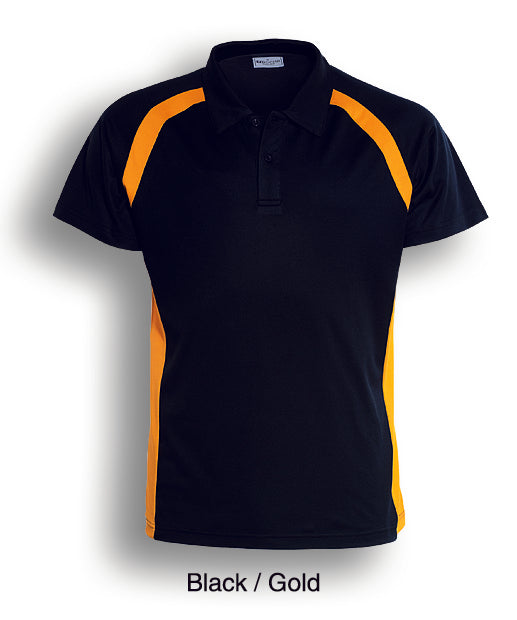 Load image into Gallery viewer, CP0919 Team Essentials-Mens Short Sleeve Contrast Panel Polo
