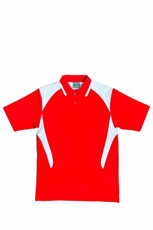 CP1216 Kids Honey Comb Contrast Panel Polo