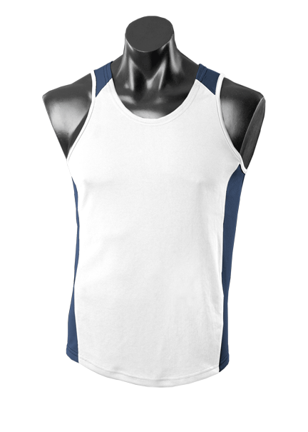 Wholesale 1101 Aussie Pacific Mens Premier Singlet Printed or Blank