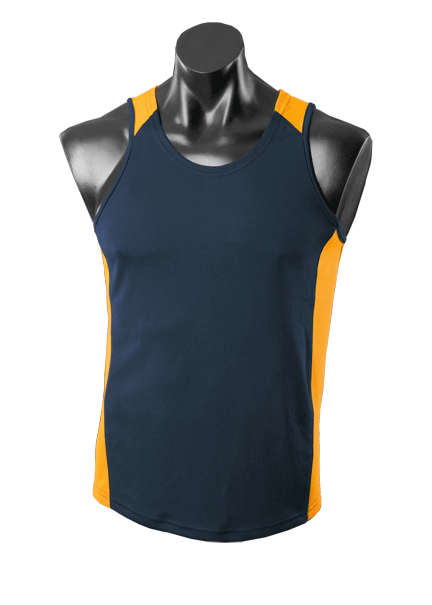 Wholesale 1101 Aussie Pacific Mens Premier Singlet Printed or Blank