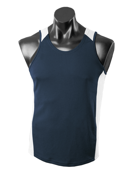 Wholesale 1101 Aussie Pacific Mens Premier Singlet Printed or Blank