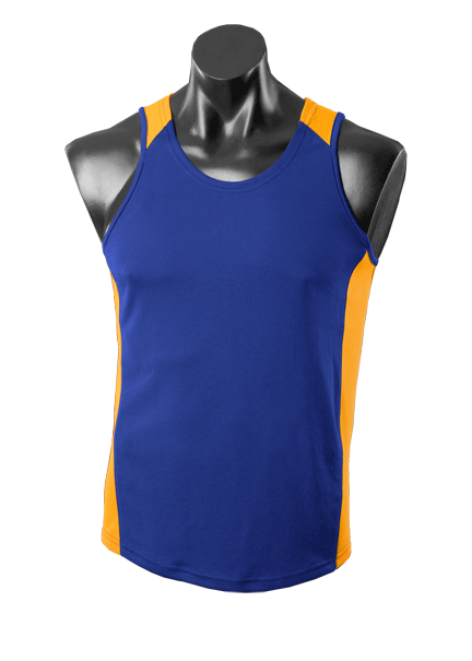 Wholesale 1101 Aussie Pacific Mens Premier Singlet Printed or Blank