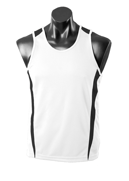 Wholesale 1104 Aussie Pacific Eureka Mens Singlet Printed or Blank