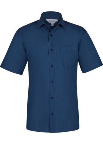 Load image into Gallery viewer, Wholesale 1905S Aussie Pacific Mens Belair Stripe Short Sleeve Shirt Printed or Blank
