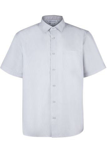 Load image into Gallery viewer, Wholesale 1905S Aussie Pacific Mens Belair Stripe Short Sleeve Shirt Printed or Blank
