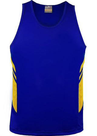 Wholesale 3111 Aussie Pacific Tasman Kids Singlet Printed or Blank