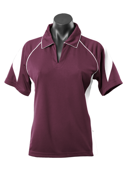 Wholesale 2301 Aussie Pacific Premier Ladies Polo Printed or Blank