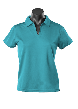 Wholesale 2302 Aussie Pacific Yarra Ladies Polo Printed or Blank