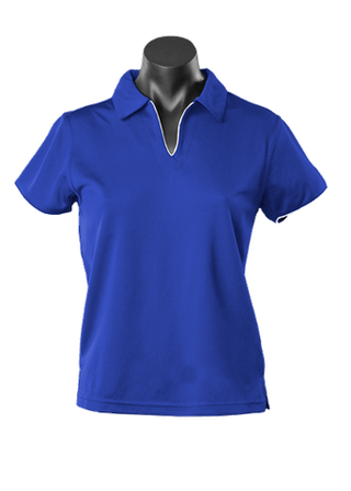 Wholesale 2302 Aussie Pacific Yarra Ladies Polo Printed or Blank