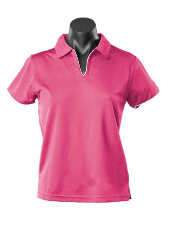 Wholesale 2302 Aussie Pacific Yarra Ladies Polo Printed or Blank