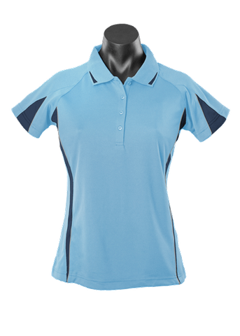 Wholesale 2304 Aussie Pacific Eureka Ladies Polo Printed or Blank