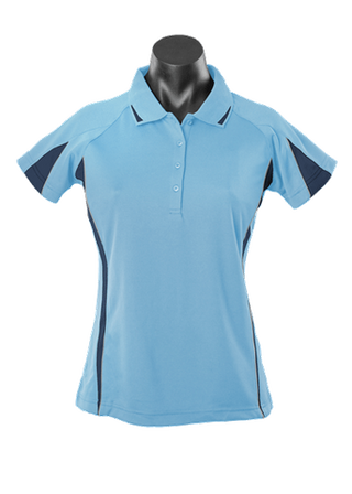 Wholesale 2304 Aussie Pacific Eureka Ladies Polo Printed or Blank