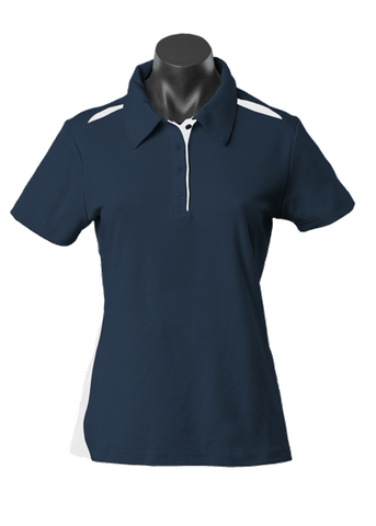 Wholesale 2305 Aussie Pacific Paterson Ladies Polo Printed or Blank