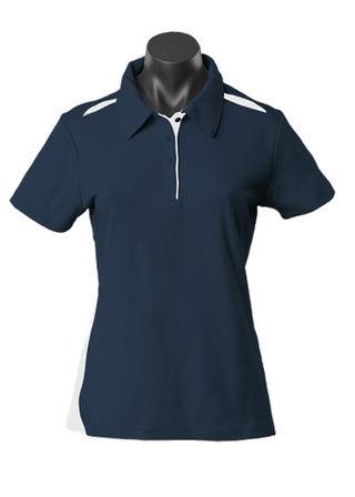 Wholesale 2305 Aussie Pacific Paterson Ladies Polo Printed or Blank