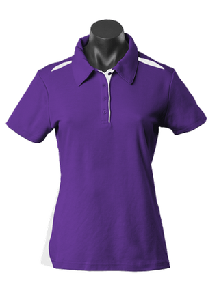 Wholesale 2305 Aussie Pacific Paterson Ladies Polo Printed or Blank