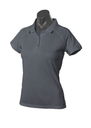 Wholesale 2308 Aussie Pacific Flinders Ladies Polo Printed or Blank