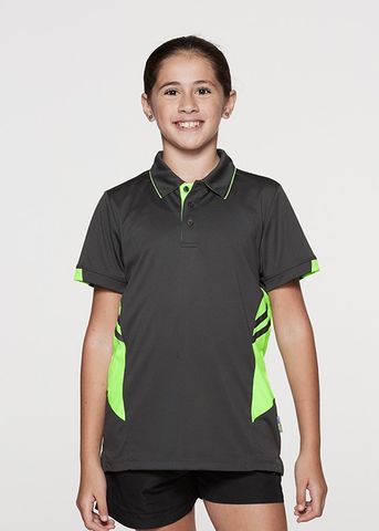 Wholesale 3311 Aussie Pacific Tasman Kids Polo Printed or Blank