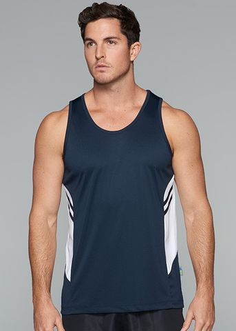 Load image into Gallery viewer, Wholesale 1111 Aussie Pacific Tasman Men&#39;s Singlet Printed or Blank
