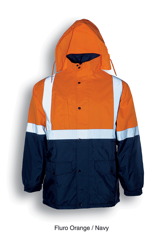 Load image into Gallery viewer, SJ0432 Unisex Adults Hi-Vis Mesh Lining Jacket With Reflective Tape
