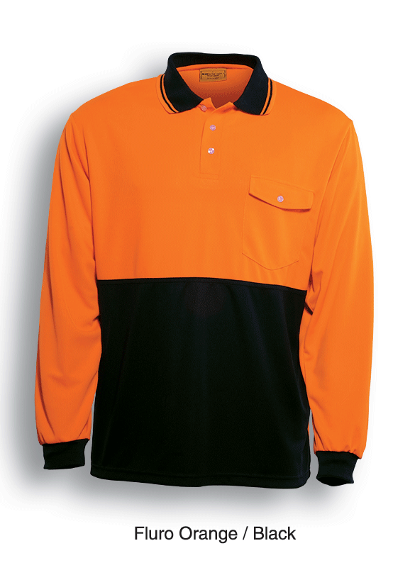 Load image into Gallery viewer, SP0426 Unisex Adults Hi-Vis Safety Polo - Long Sleeve

