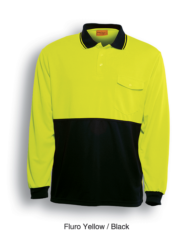 Load image into Gallery viewer, SP0426 Unisex Adults Hi-Vis Safety Polo - Long Sleeve
