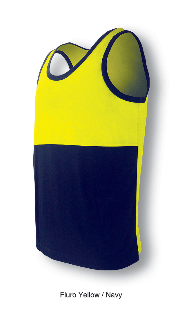 Load image into Gallery viewer, ST0540 Unisex Adults Hi-Vis Polyface / Cotton Back Singlet
