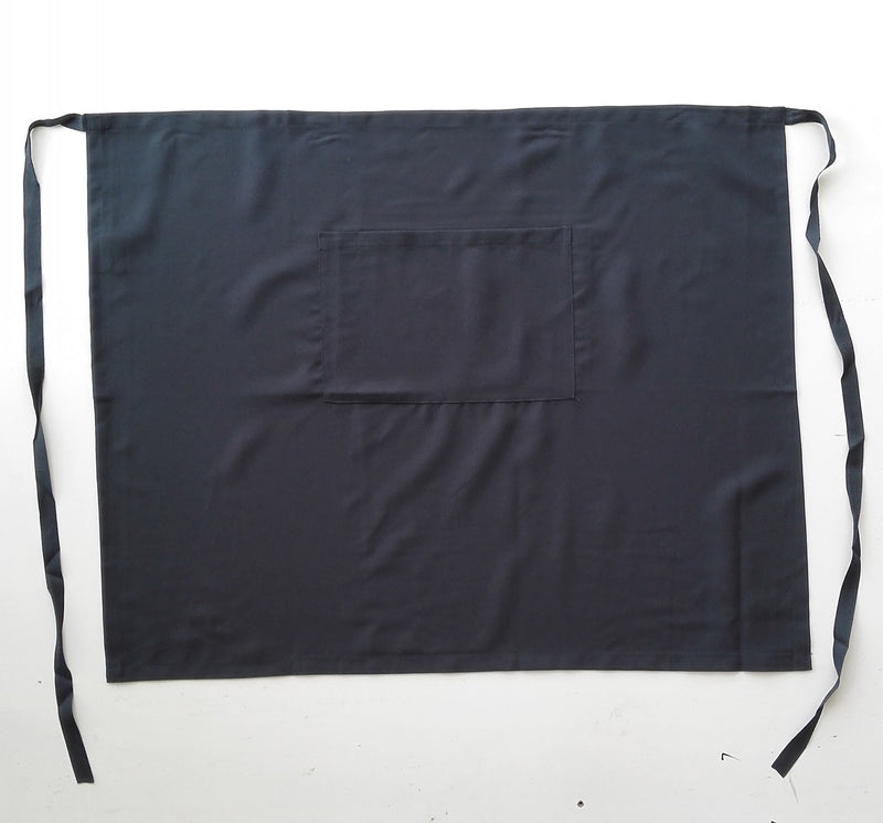 Load image into Gallery viewer, WA0604 Polyester Drill Half Apron - With Pocket
