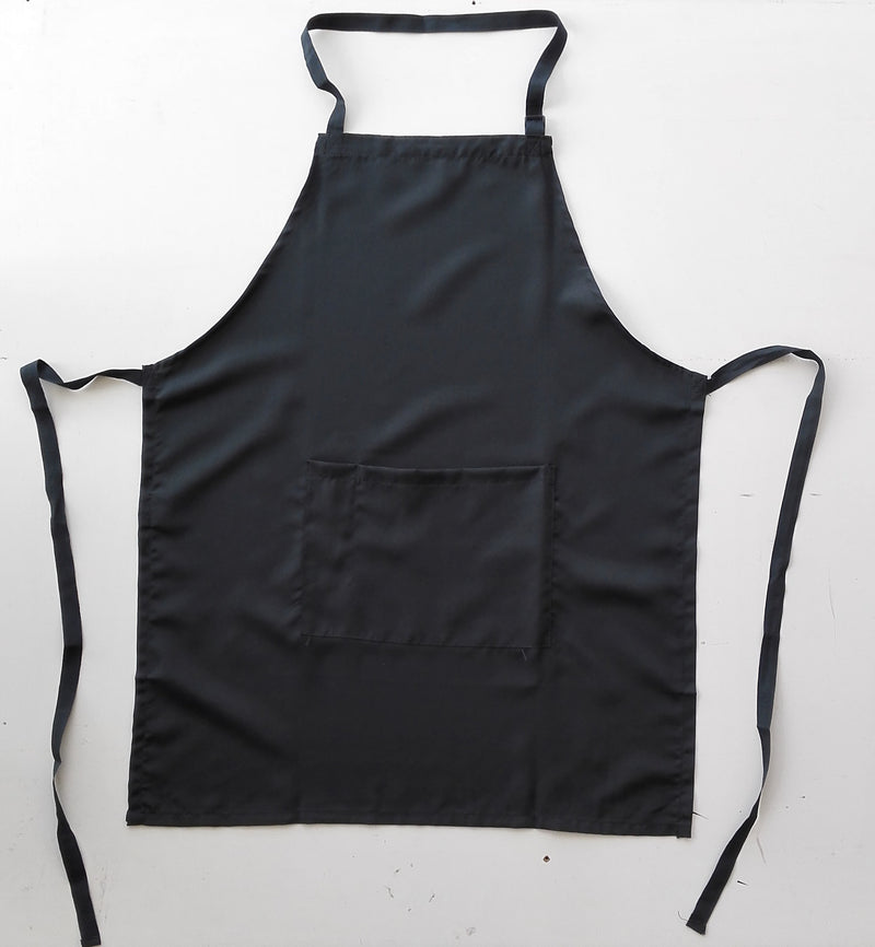 Load image into Gallery viewer, WA0677 Polyester Drill Full Bib Apron - With Pocket
