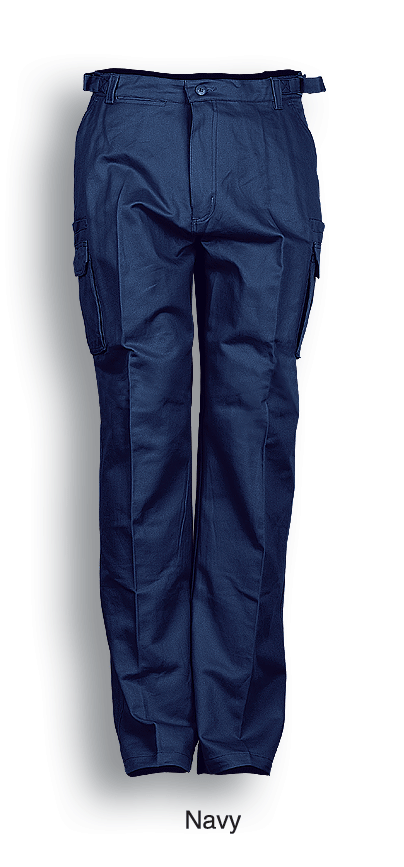 WK1235ST Unisex Adults Cotton Drill Cargo Work Pants