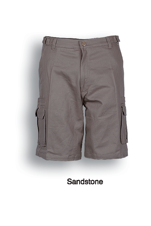 WK615 Unisex Adults Cotton Drill Cargo Shorts